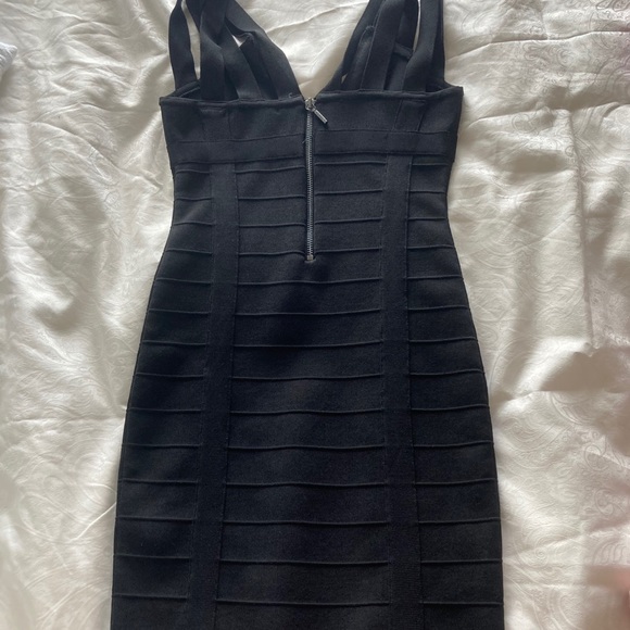 GUESS black bandage dress - Picture 3 of 7